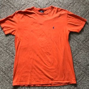 Polo orange tee shirt